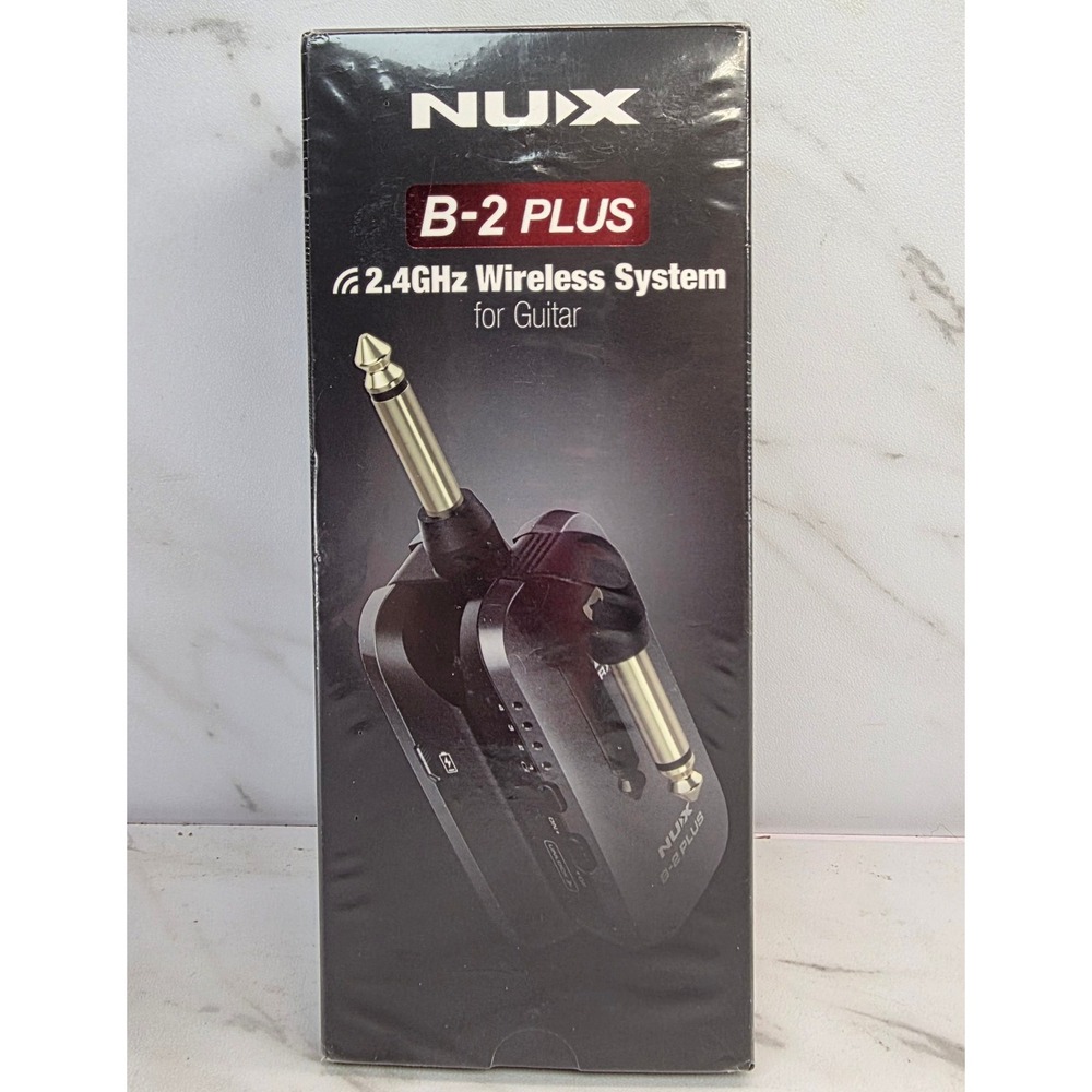 NUX B-2 PLUS‎ 2.4GHz Wireless System for Guitar Digital Transmitter Receiver